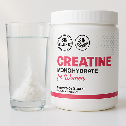 Creatina Monohidratada con Colageno | For Women® – 240g