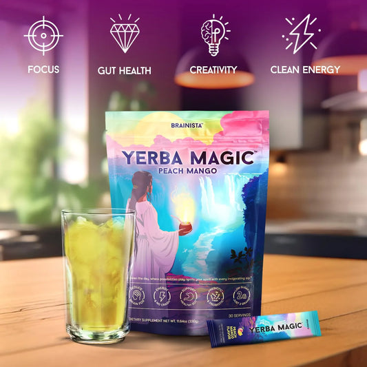 Yerba Magic® Natural Té de Melocotón y Mango